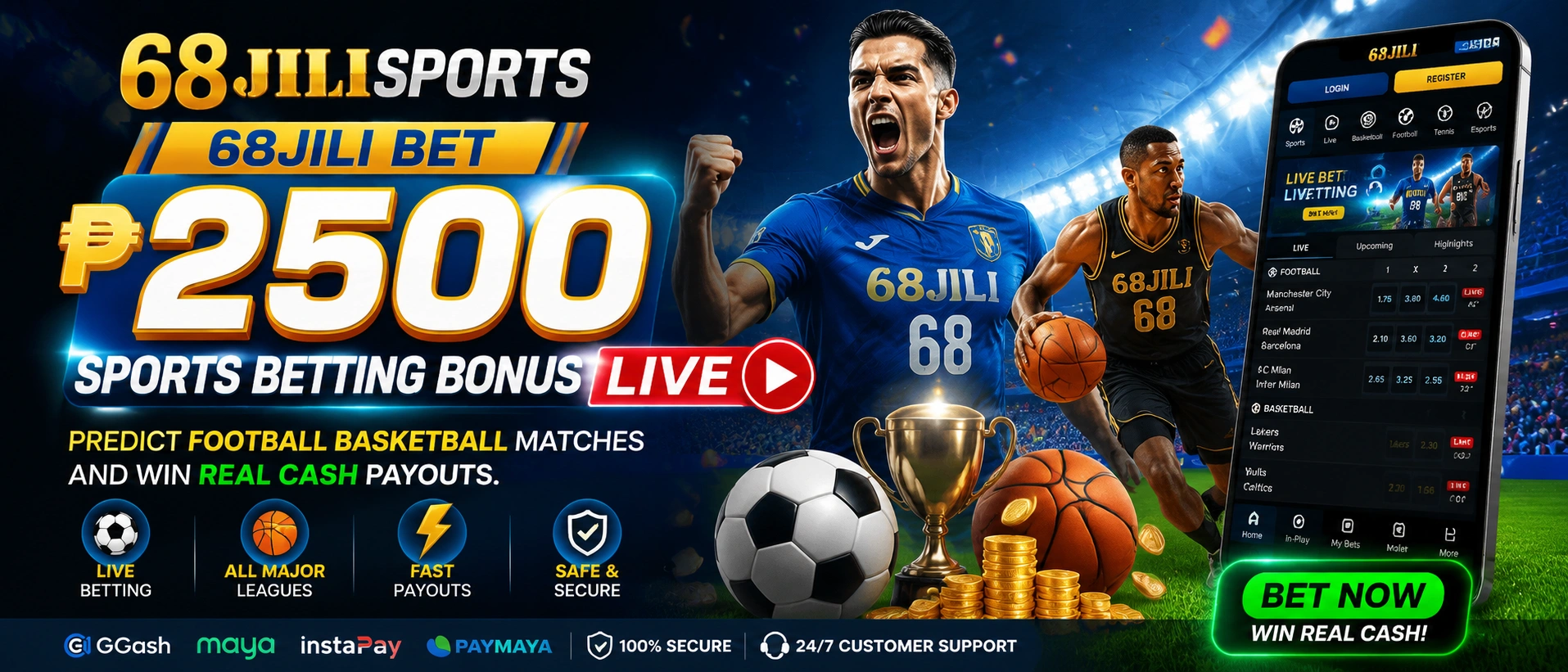 68Jili Sports main hero view